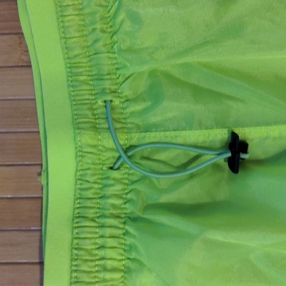 Nike Running Shorts Clash Tempo Layered, Atomic Green, Atmosphere, NEW, Sz Large - Picture 4 of 8